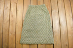 Vintage 1960s Green Skirt Size 26 x 30
