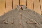 Vintage 1940's John Meyer Of Norwich Wool Button Up Cape Coat