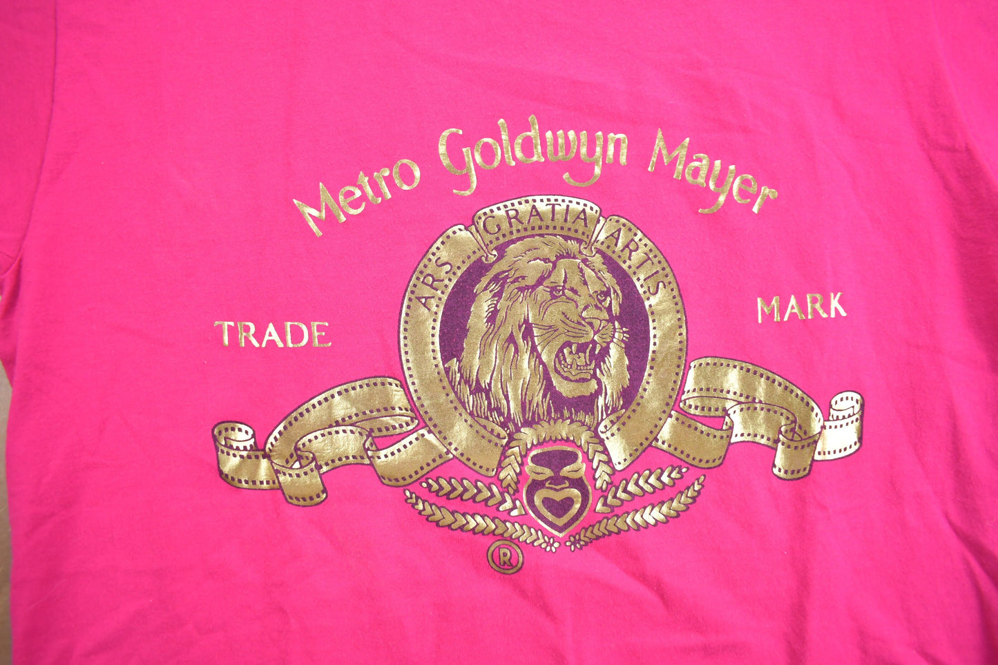 Vintage 1990s Metro Goldwyn Mayer Graphic T Shirt / Vintage MGM T Shirt / Streetwear / Graphic Tee / Single Stitch / Made In USA