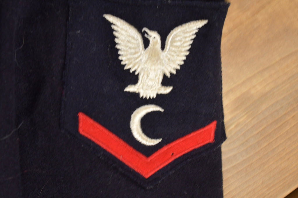 Vintage 1940s WWll Naval Wool Sweater