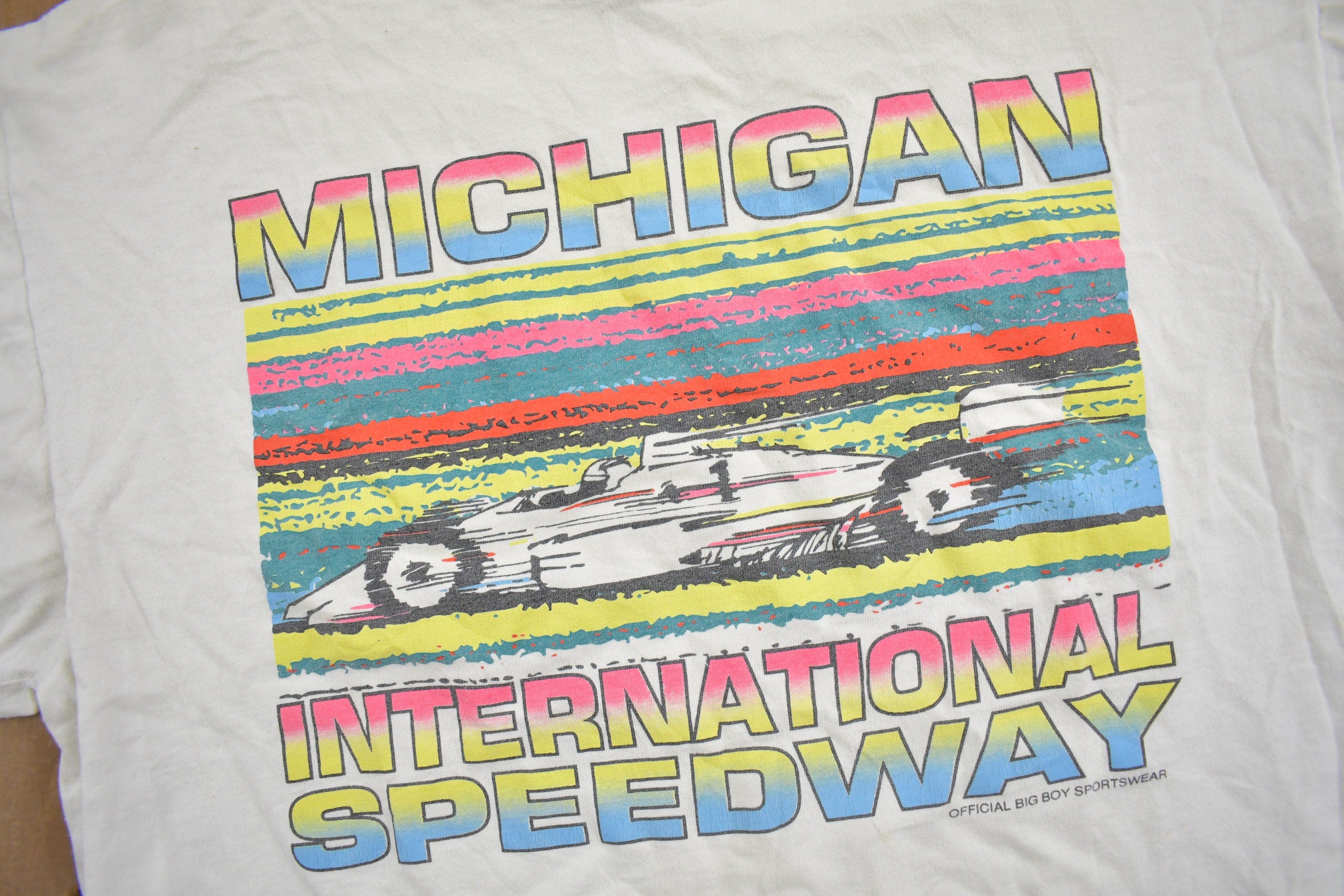 Vintage 1980s Michigan International Speedway T-Shirt