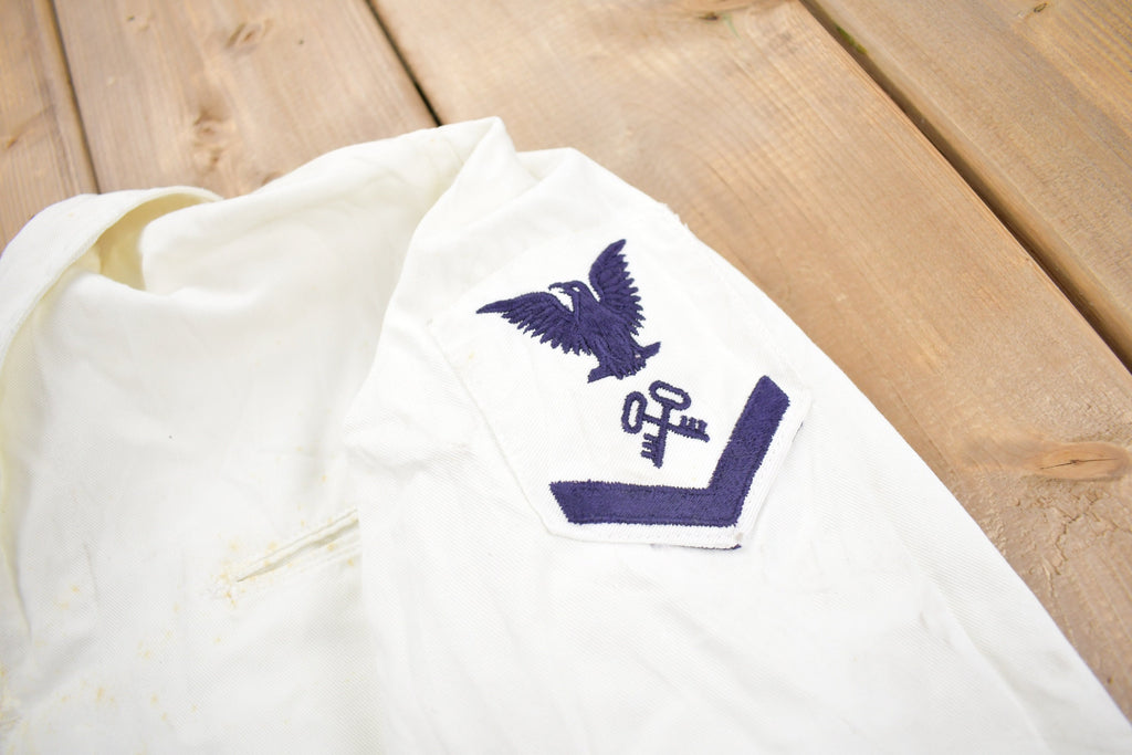 Vintage 1940s WWll Naval Wool Sweater