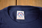 Vintage 1970s Deadstock Mr. Brief Blank Navy T Shirt