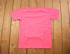 Vintage 1970s Deadstock Unique Blank Pink T Shirt