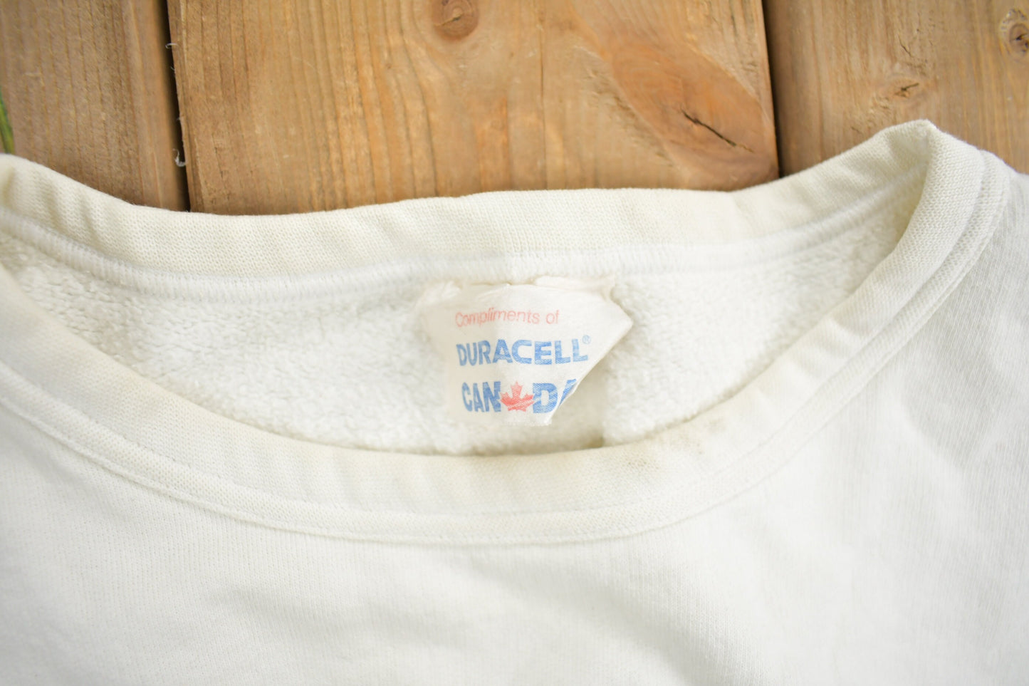 Vintage 1990s Duracell Batteries Promo Crewneck Sweatshirt / 90s Crewneck / Made In Canada / Streetwear / I Will Survive