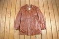 Vintage 1970s Angel Skin Cabretta Leather Full Length Coat