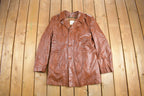 Vintage 1970s Angel Skin Cabretta Leather Full Length Coat