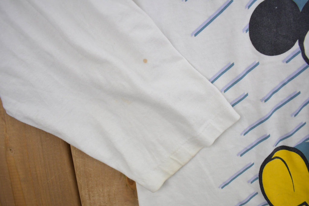 Vintage 1980s Disney Mickey Mouse Cartoon T-Shirt