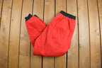 Vintage 1960s Diamond Quilted Puffer Pants Size 31 - 33 x 26