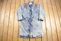 Vintage 1990s Long Denim Denim Jean Jacket