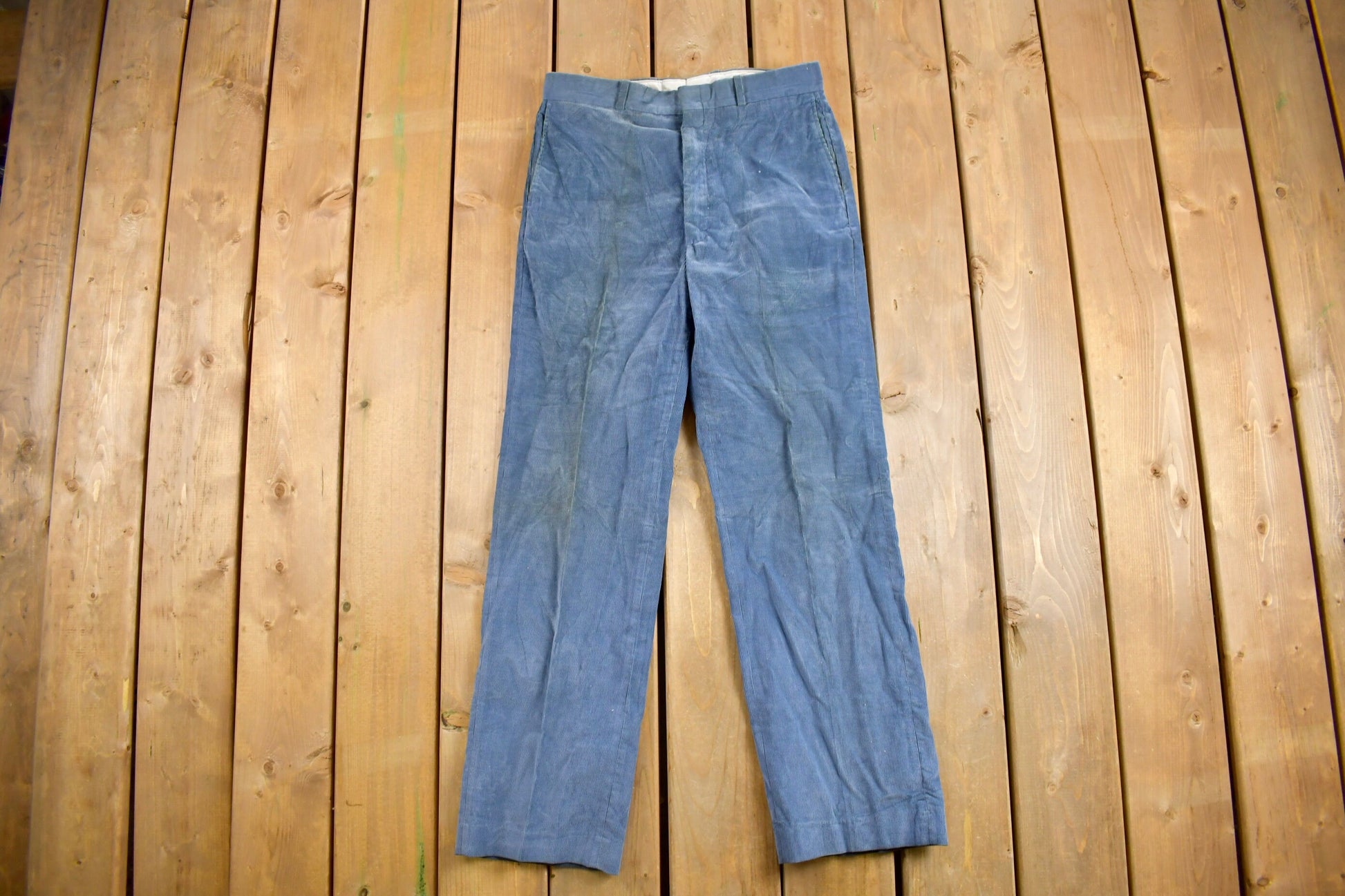 Vintage 1980's Farah Corduroy Trousers Size 30 x 30