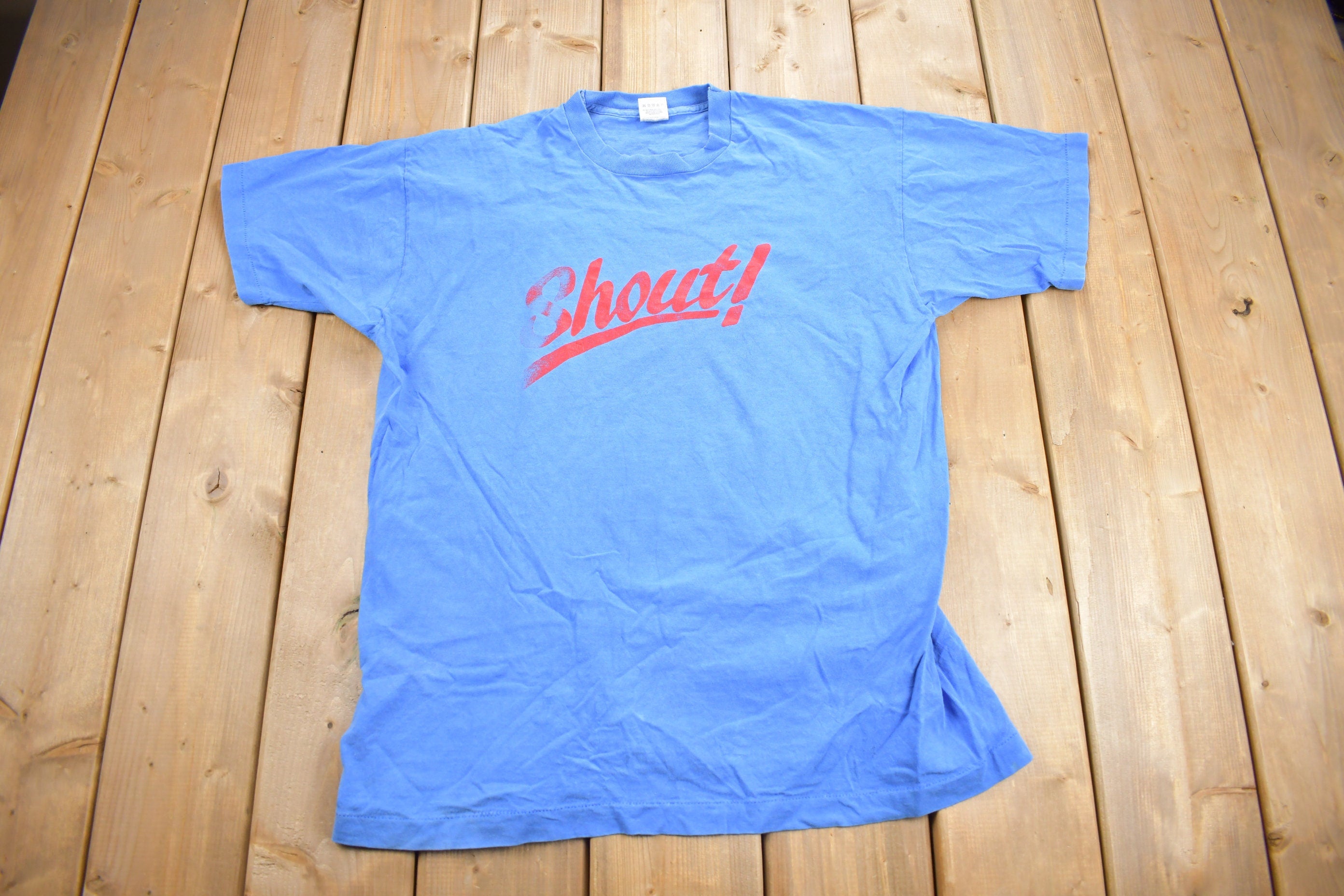 Vintage 1990s "Shout" Graphic T Shirt