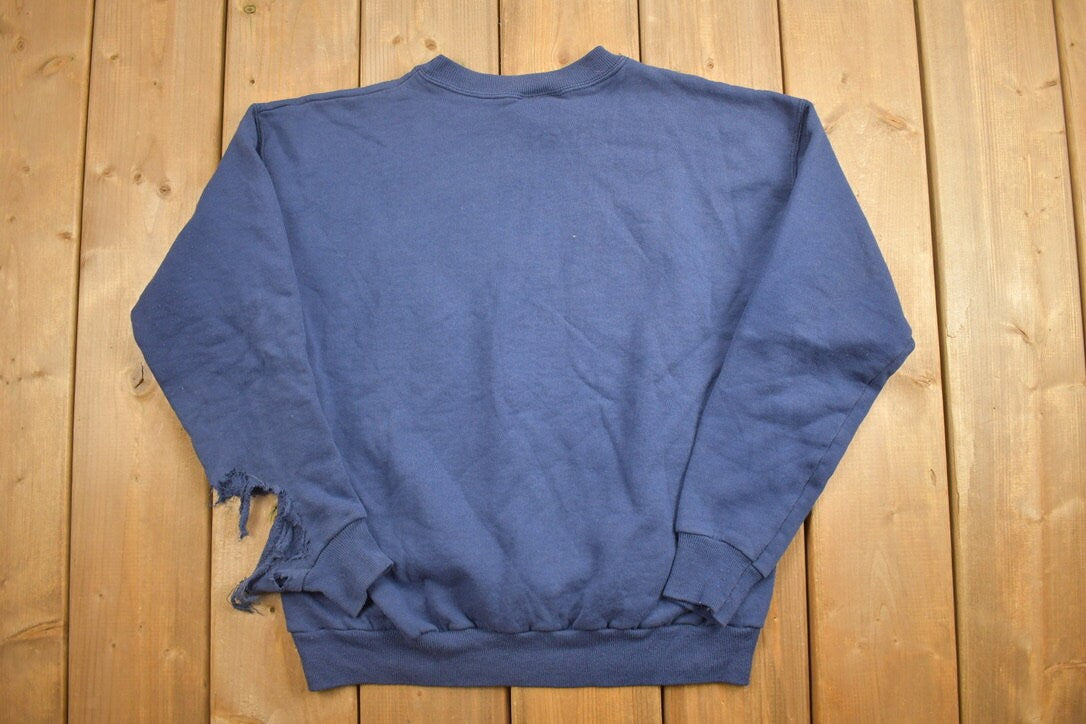 Vintage 1990s Lucky 7s Crewneck Sweatshirt / 90s Crewneck / Made In USA / Streetwear / Casino / Lucky / Thrashed