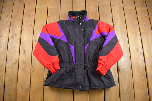 Vintage 1980s Yamaha Sportswear Winter Jacket / Gore Tex / Goose Down Fill / Vintage Bubble Jacket / Streetwear / Winter Jacket / Ski Gear