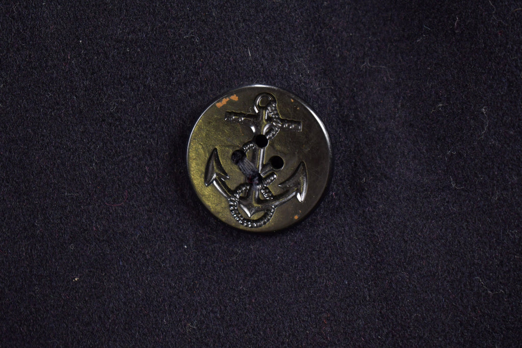 Vintage 1950s USN Naval Wool Double Breasted Jacket