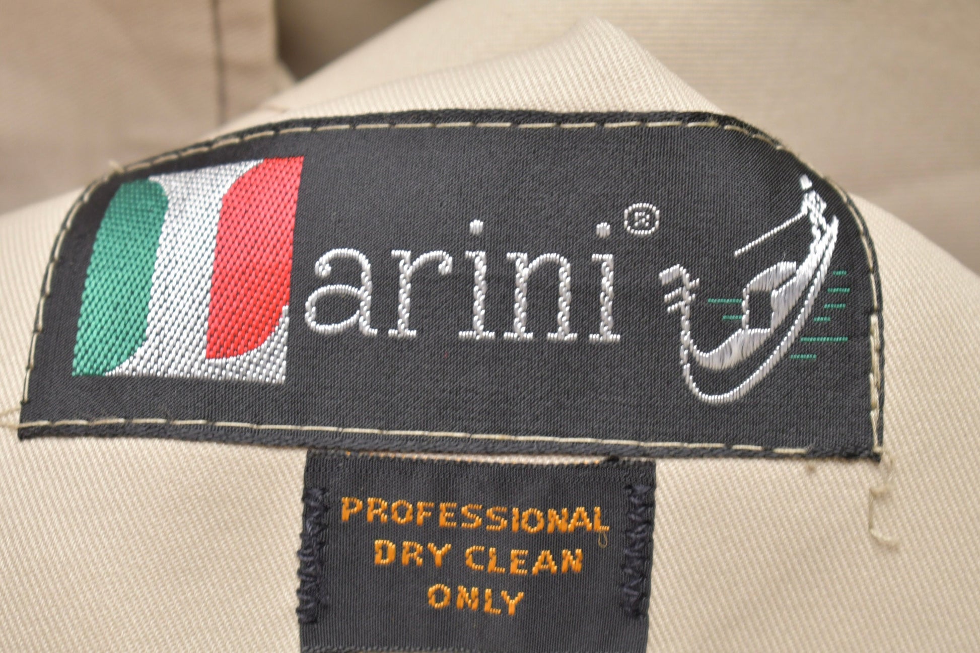 Vintage 1970s Larini Double Breasted Jacket