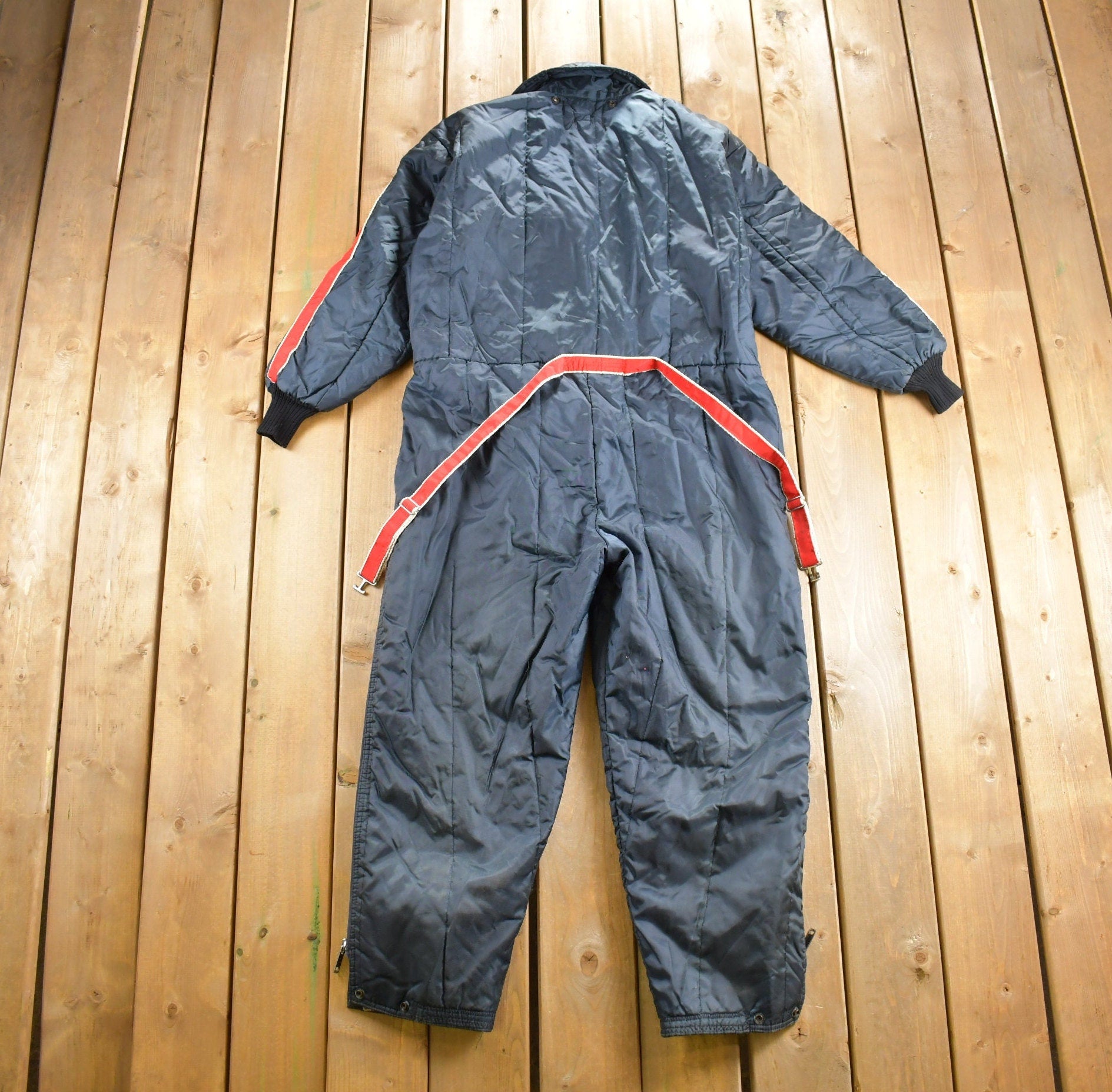 Vintage 1980s Chiller Killer Insulated Jumpsuit / Vintage