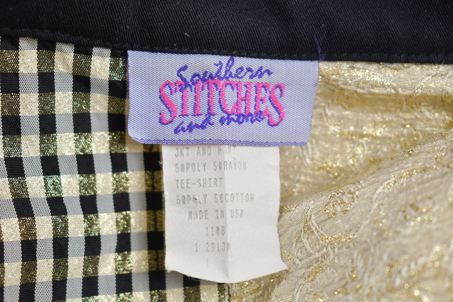 Vintage 1980s Southern Stitches and More Windbreaker Jacket