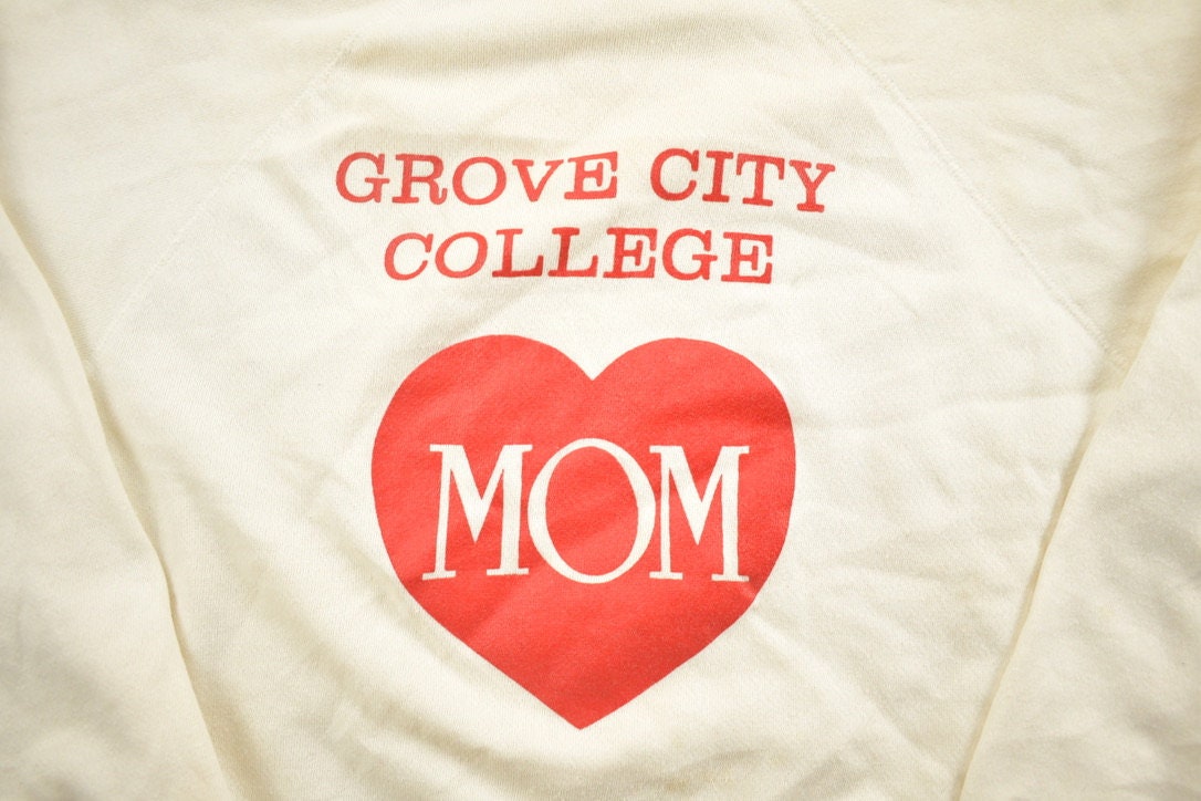 Vintage 1990s Grove City College Mom Collegiate Crewneck