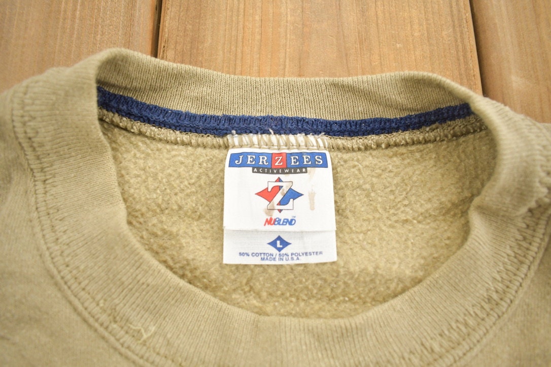 Vintage 1990s Jean Pocket Crewneck Sweatshirt