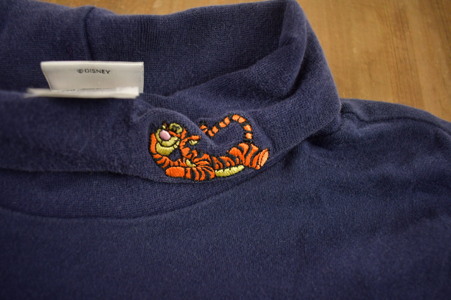 Vintage 1990s Winnie The Pooh Tiger Disney Turtleneck Sweater