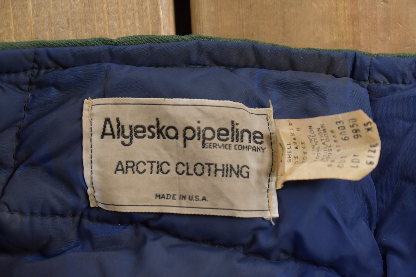 Vintage 1980s Alyeska Arctic Clothing Insulated Pants Size 36 x 27 / Made in USA / Streetwear Fashion / Vintage Pants / Insulated