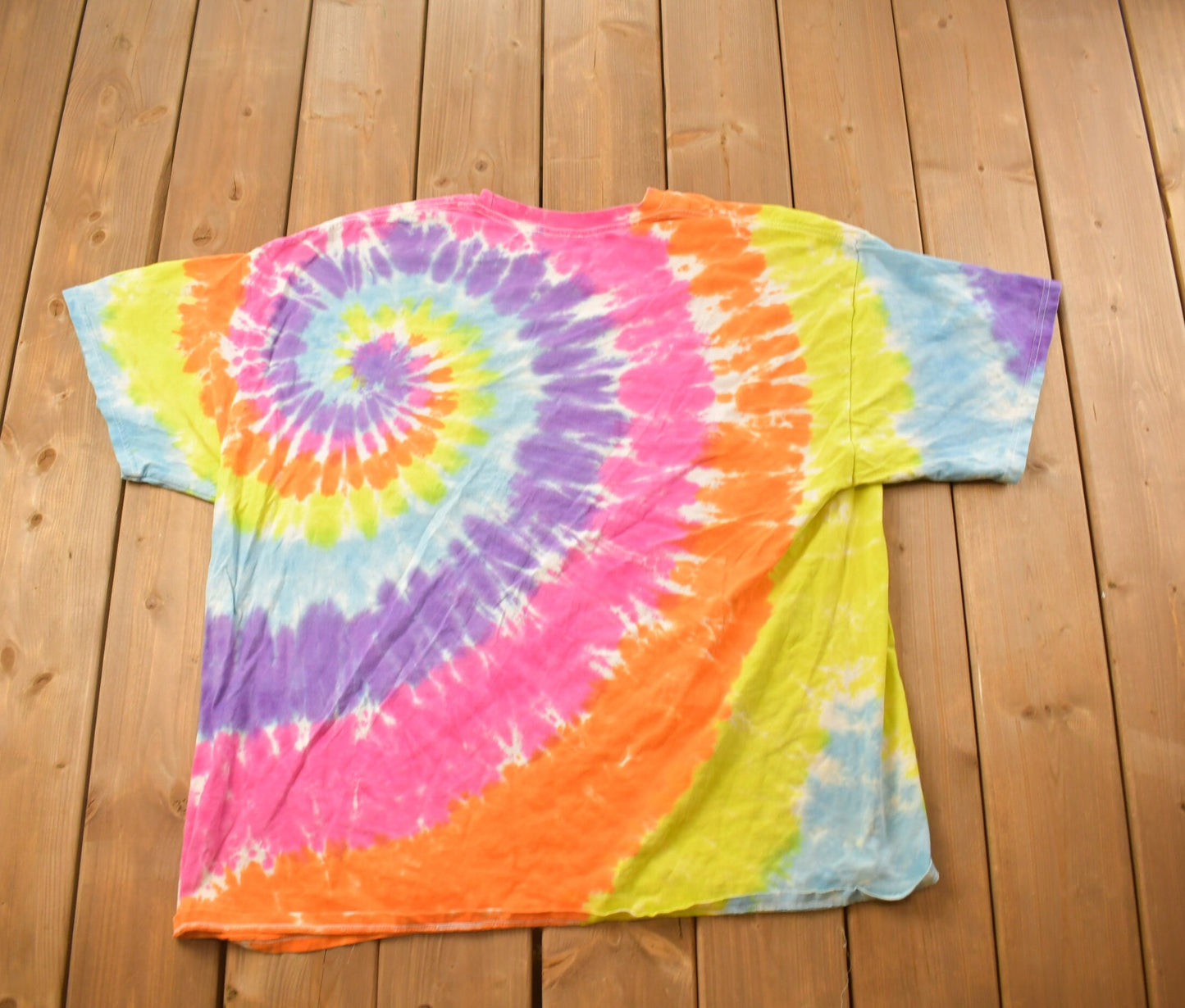 Vintage 1990s Tye Die All Over Print T-shirt / Vintage Tee / Graphic Shirt / Tie Dye / All Over Print