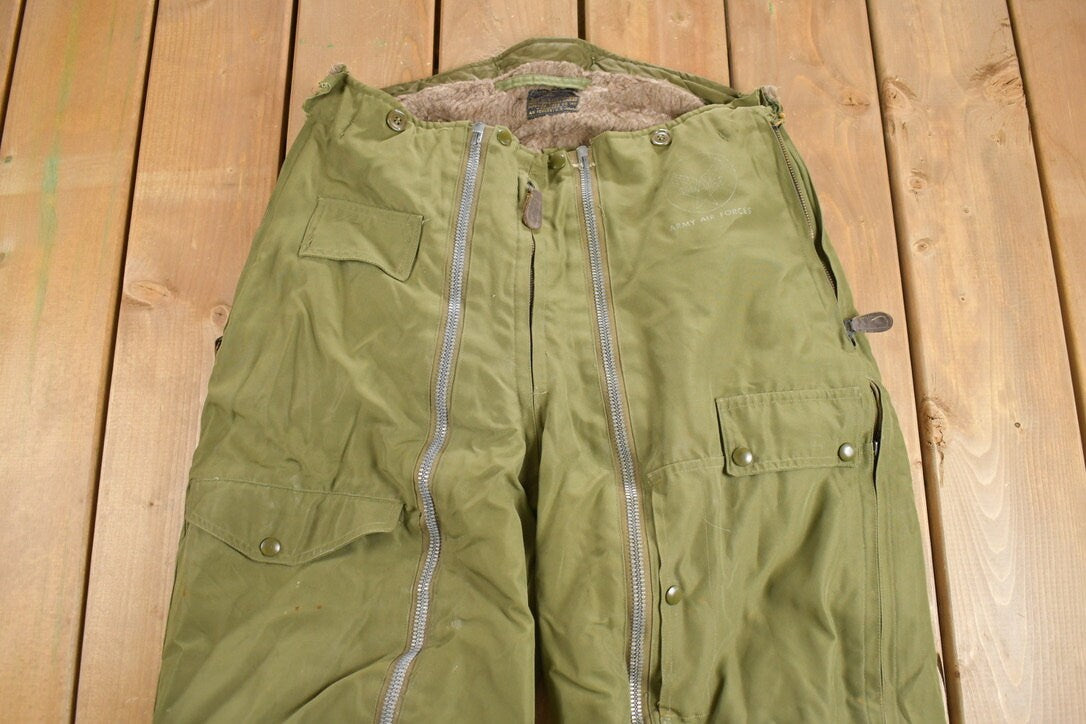 Vintage 1940s Type A-11 Air Force Pants Size 33 x 29 / Rare