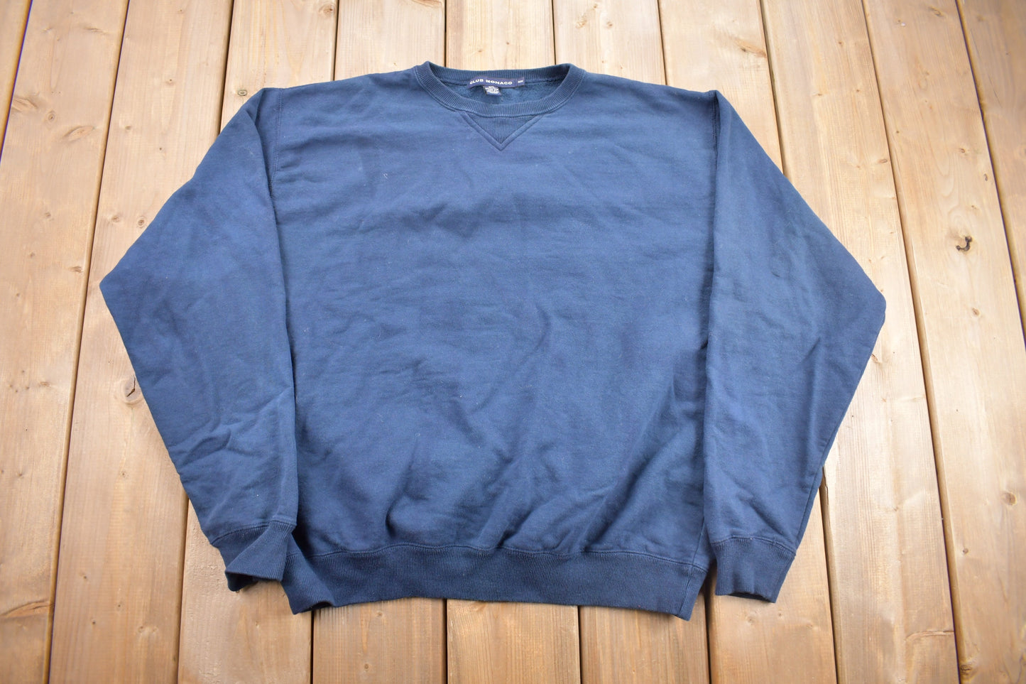 Vintage 1990s Club Monaco Blank Crewneck Sweatshirt