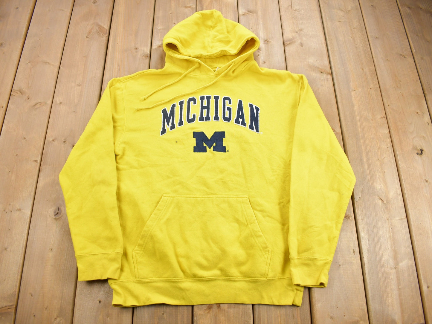 Vintage 1990s University of Michigan Collegiate Hoodie