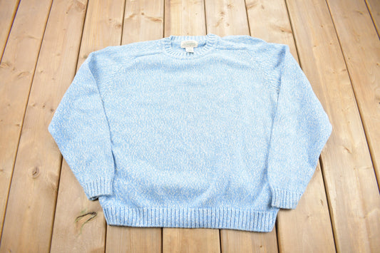 Vintage 1990s St. Johns Bay Knit Crewneck Sweater