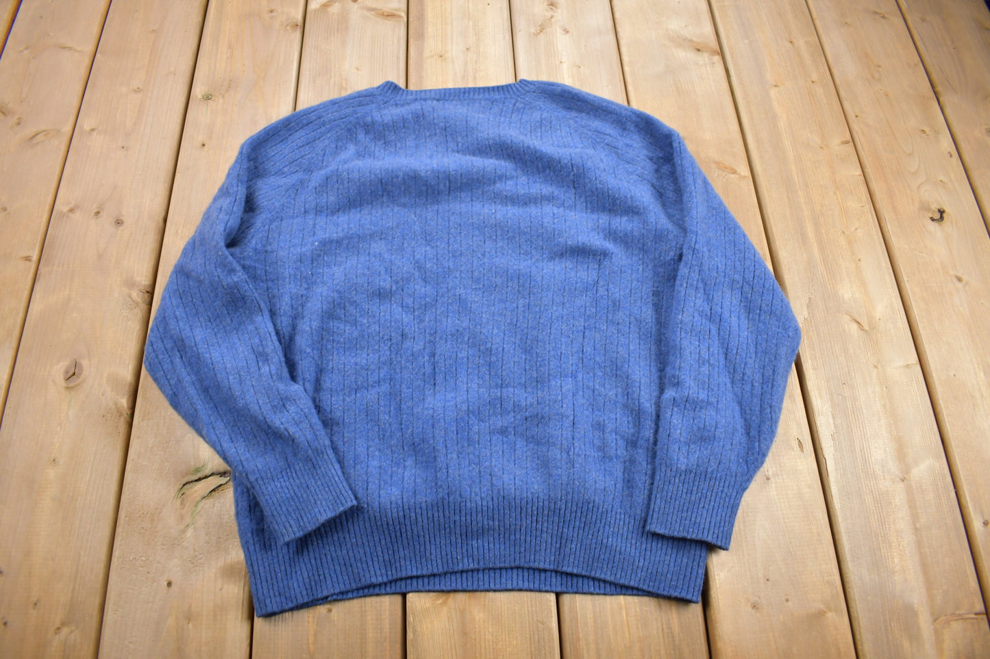 Vintage 1990s Lands End Knit Crewneck Sweater