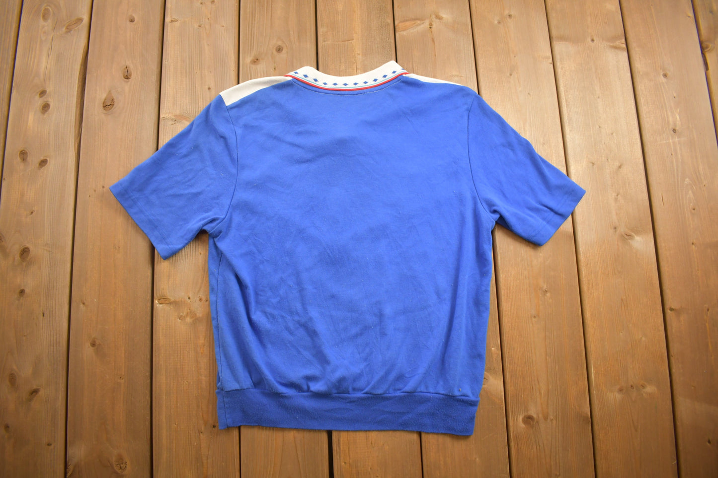 Vintage 1990s Koret Short Sleeve Collard Sweatshirt