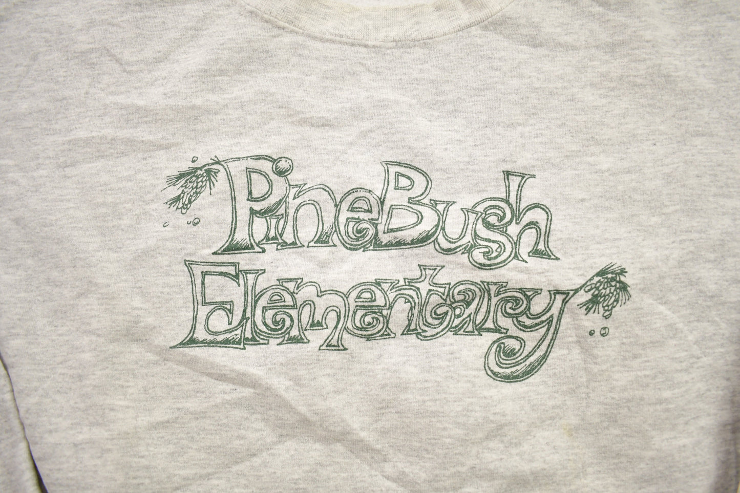 Vintage 1990s Pine Bush Elementary Crewneck Sweatshirt