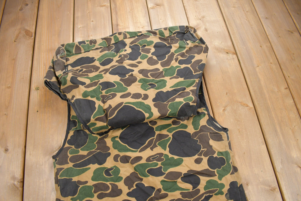 Vintage 1970s DuckCamo Hunting Vest