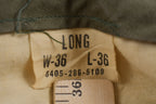 Vintage 1950s Army Military Pleated Trousers Size 33 x 31