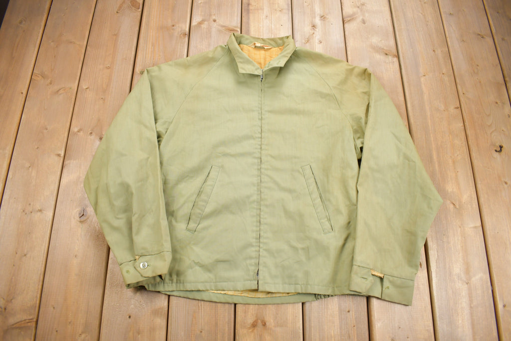 Vintage 1950s Sportsmaster Blank Windbreaker Jacket
