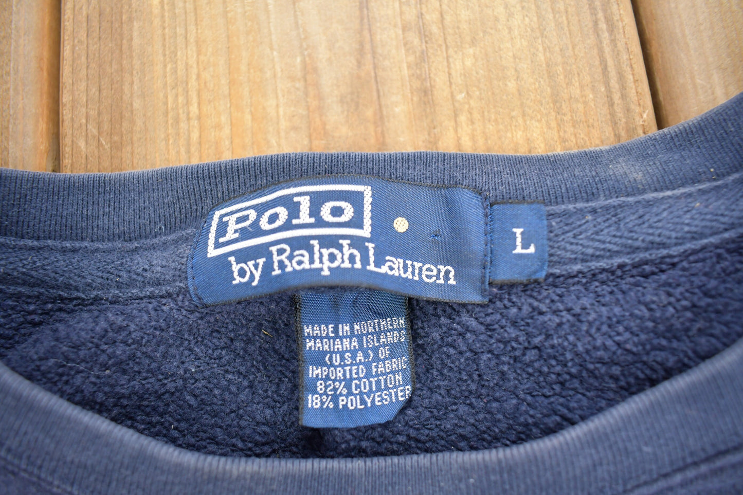 Vintage 1990s Polo Ralph Lauren Small Pony Crewneck Sweatshirt / 90s Crewneck / Streetwear / Vintage Polo