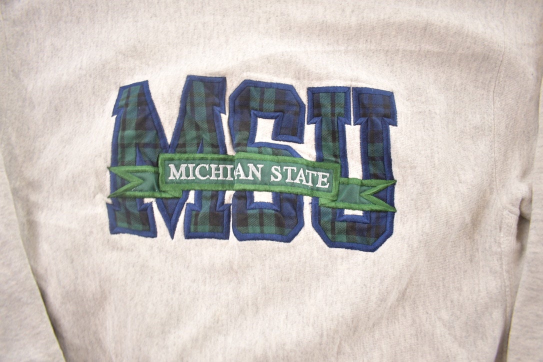 Vintage 1990s Michigan State University Collegiate Crewneck