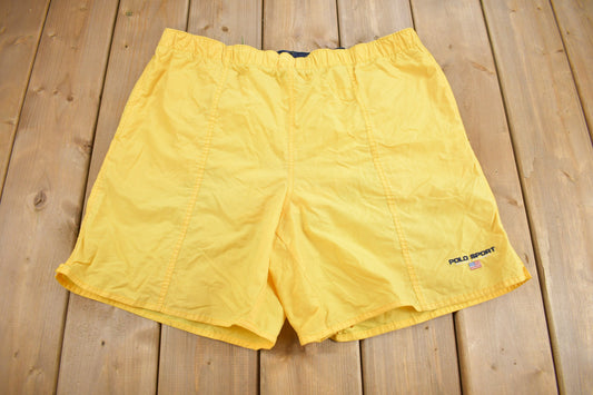 Vintage 1990s Polo Sport Ralph Lauren Swim Shorts Size XL