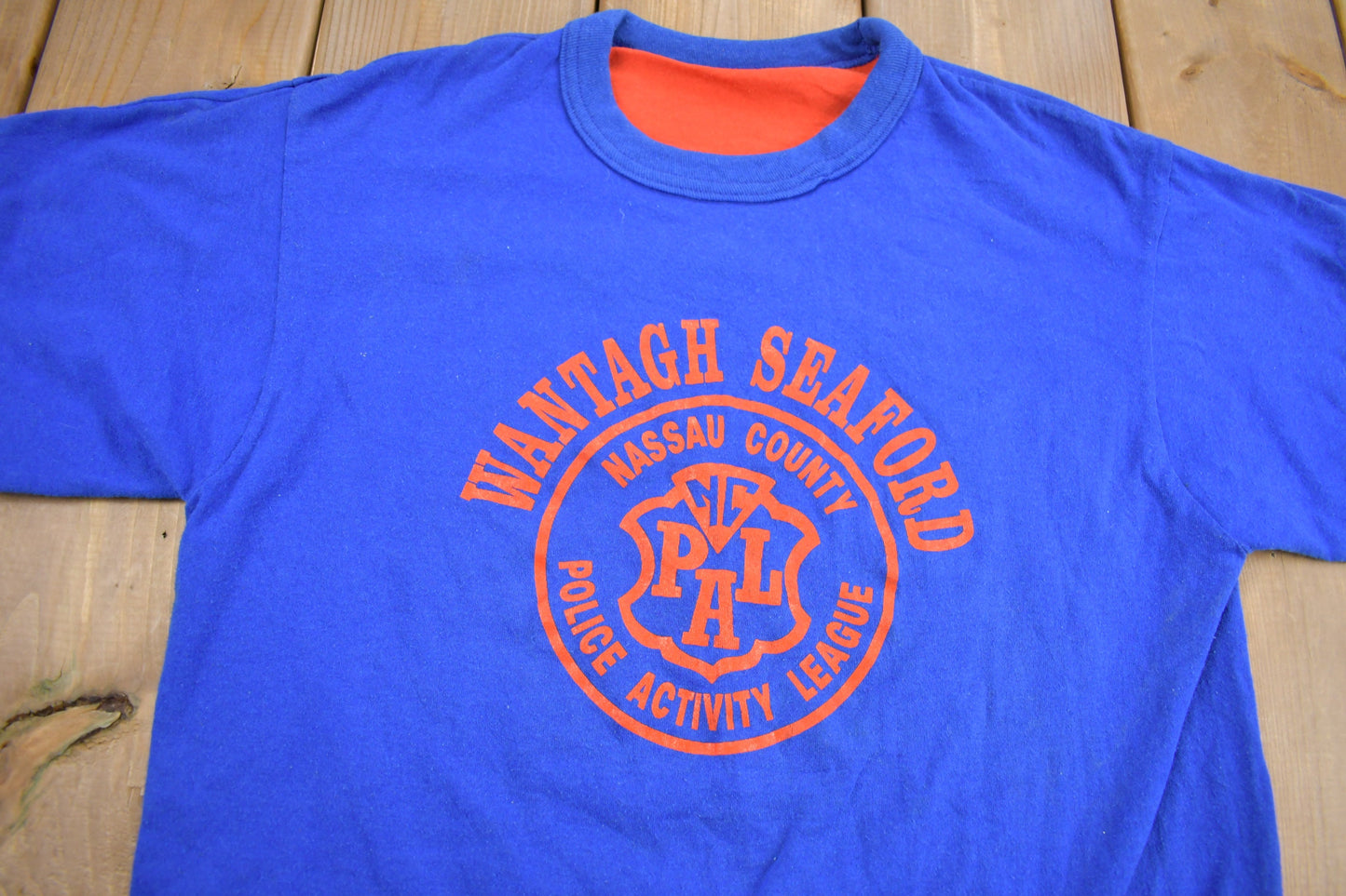 Vintage 1990s Wantagh Seaford Nassau County Police Activity League T Shirt