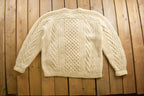 Vintage 1970s Cable Knit Sweater