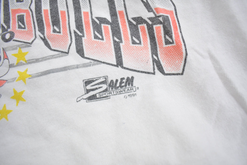 Vintage 1991 Chicago Bulls NBA World Champions T-Shirt