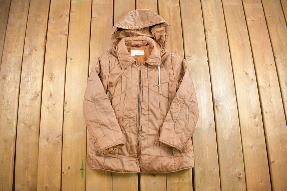 Vintage 1970s Sharpe Long Puffer Jacket