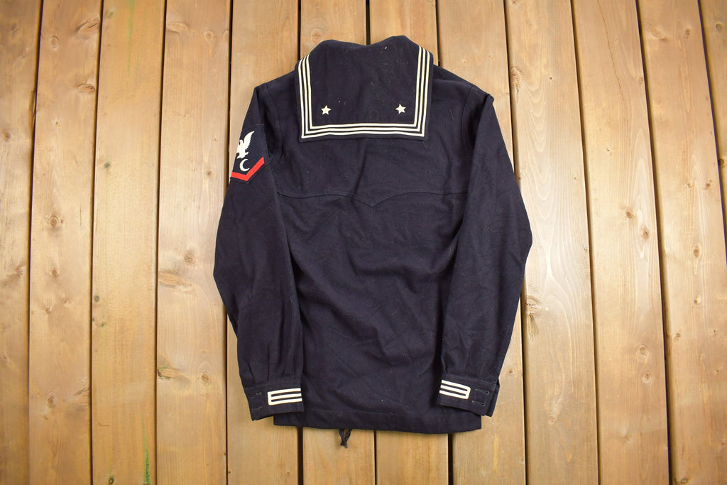 Vintage 1940s WWll Naval Wool Sweater