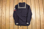 Vintage 1940s WWll Naval Wool Sweater