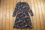 Vintage 1960s Trends by Jerrie Lurie Long Sleeve Dress