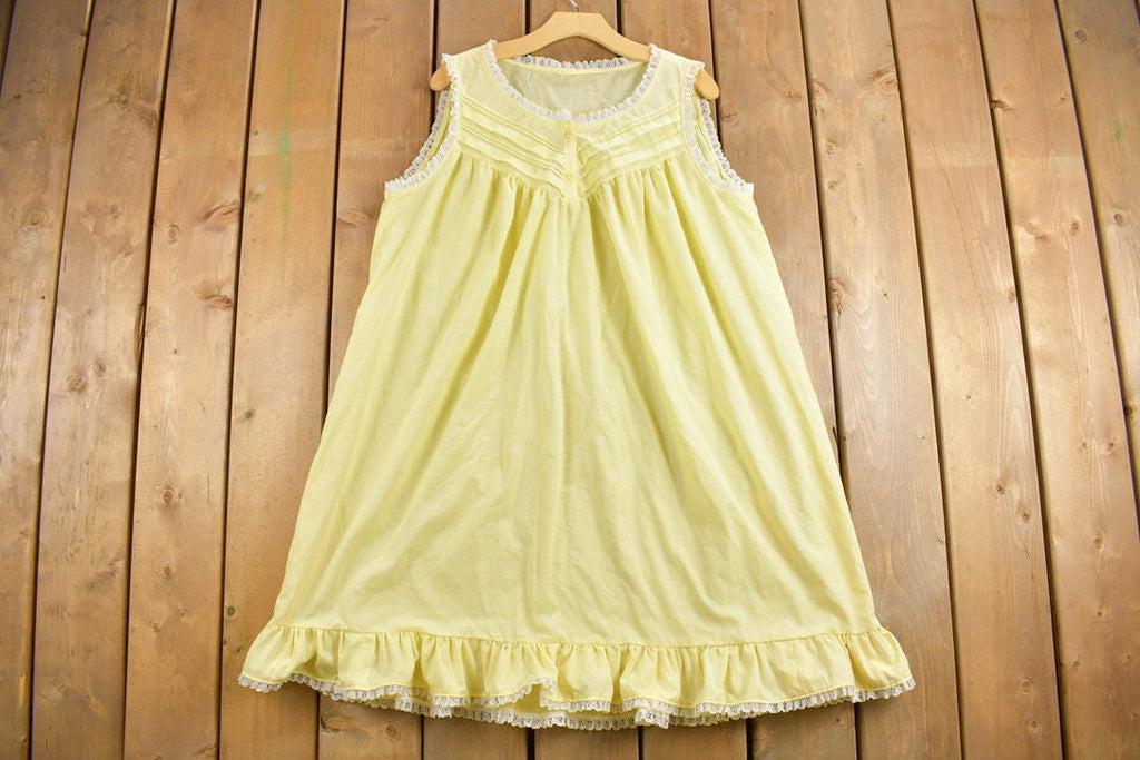 Vintage 1960s Night Gown Dress