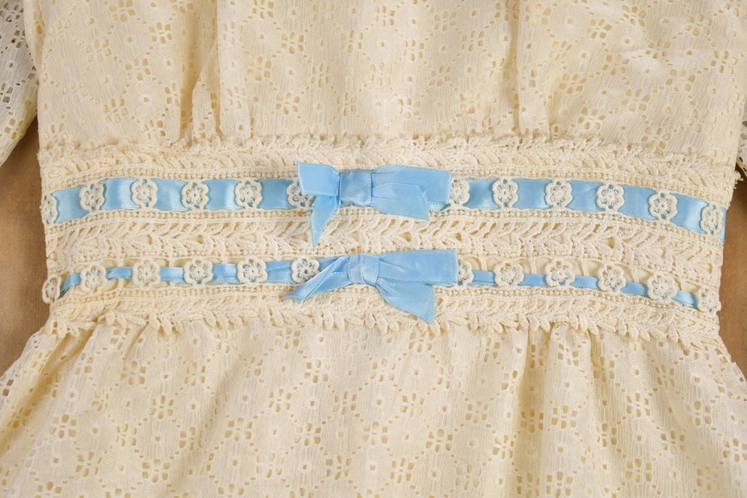 Vintage 1950s Prairie Dress