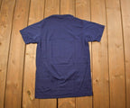 Vintage 1970s Deadstock Mr. Brief Blank Navy T Shirt